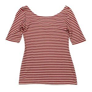 Red and White Striped Women's Top by Banana Republic, Size XS.  Cute/comfortable